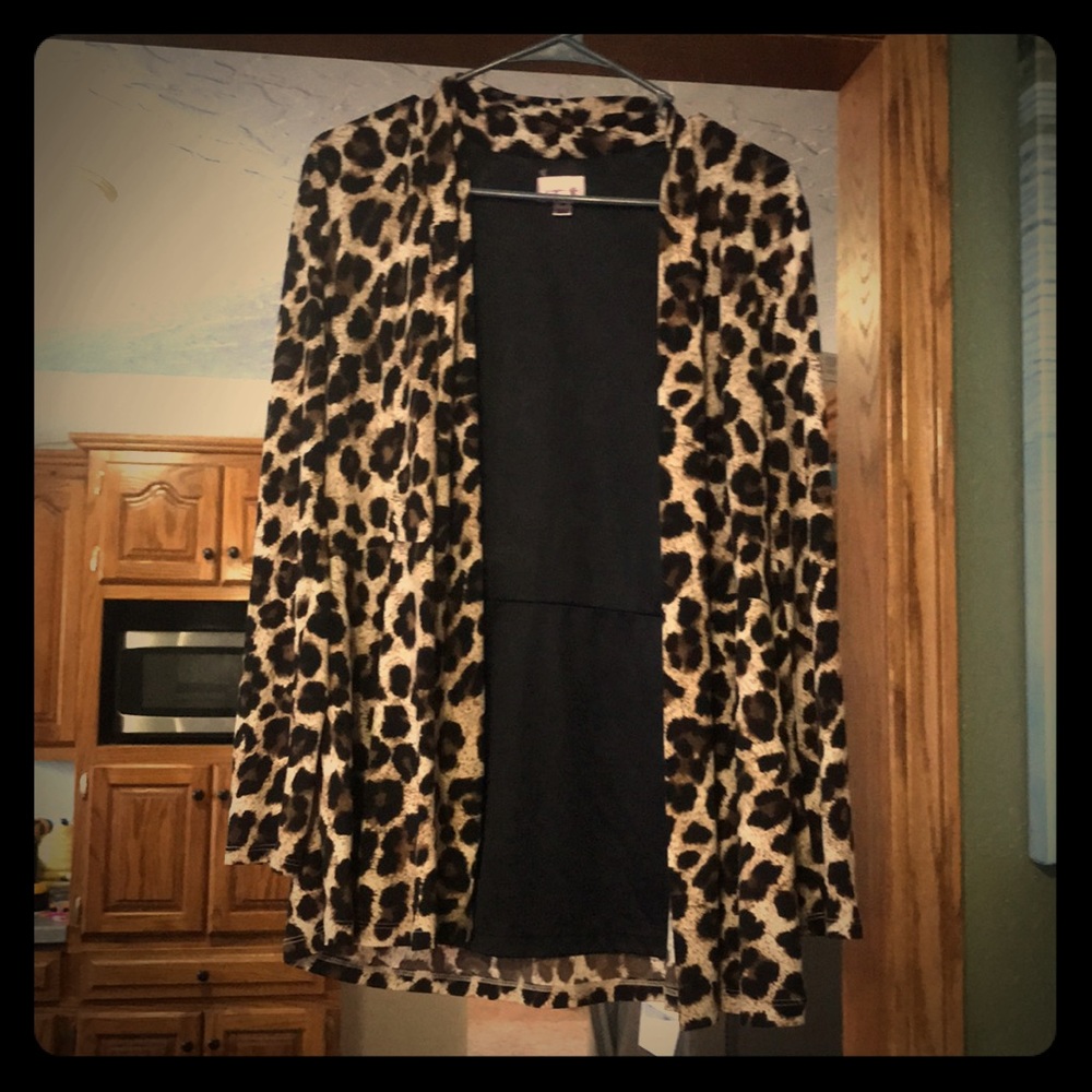Leopard cardigan